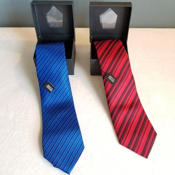 2 - NWT BIJOUX TERNER GENUINE SILK TIE - TIES - Picture 2 of 5